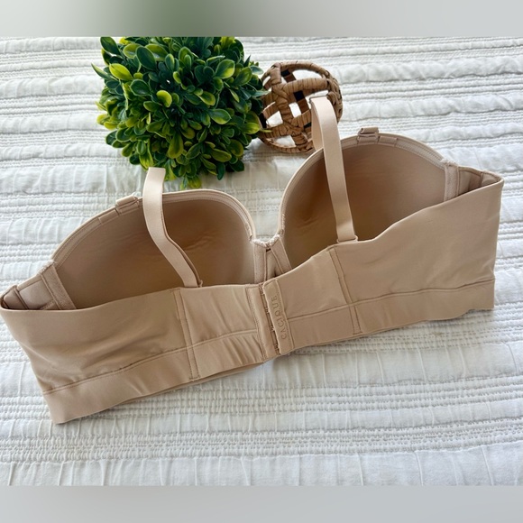 Cacique Comfort Bliss Multi-Way Strapless Bra in Cafe Mocha Size 44C NWOT - Picture 5 of 7